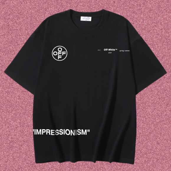 Off-White Black Men's Short Sleeve T-Shirt - Picture 1 of 2